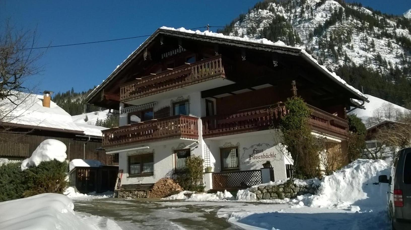 Haus Rosenbaechle Lägenhet Bad Hindelang Exteriör bild