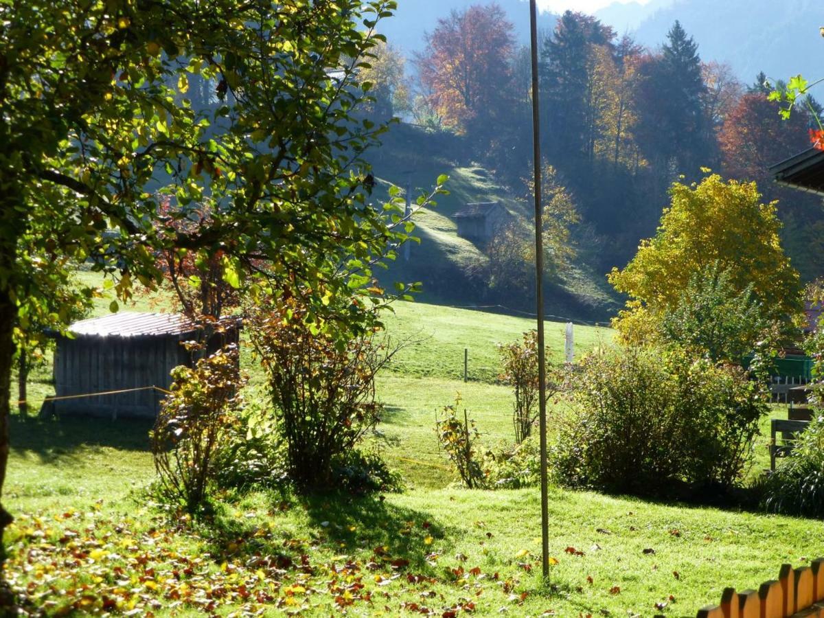 Haus Rosenbaechle Lägenhet Bad Hindelang Exteriör bild